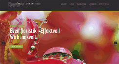 Desktop Screenshot of floradesign.ch